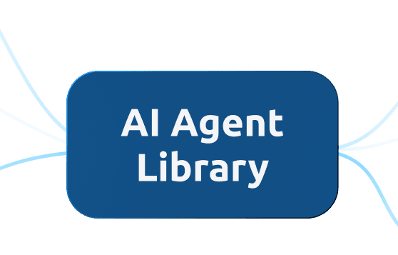 AI Agent Library Button